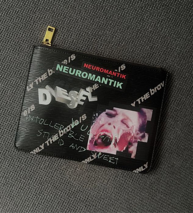 Кожен клъч чанта DIESEL