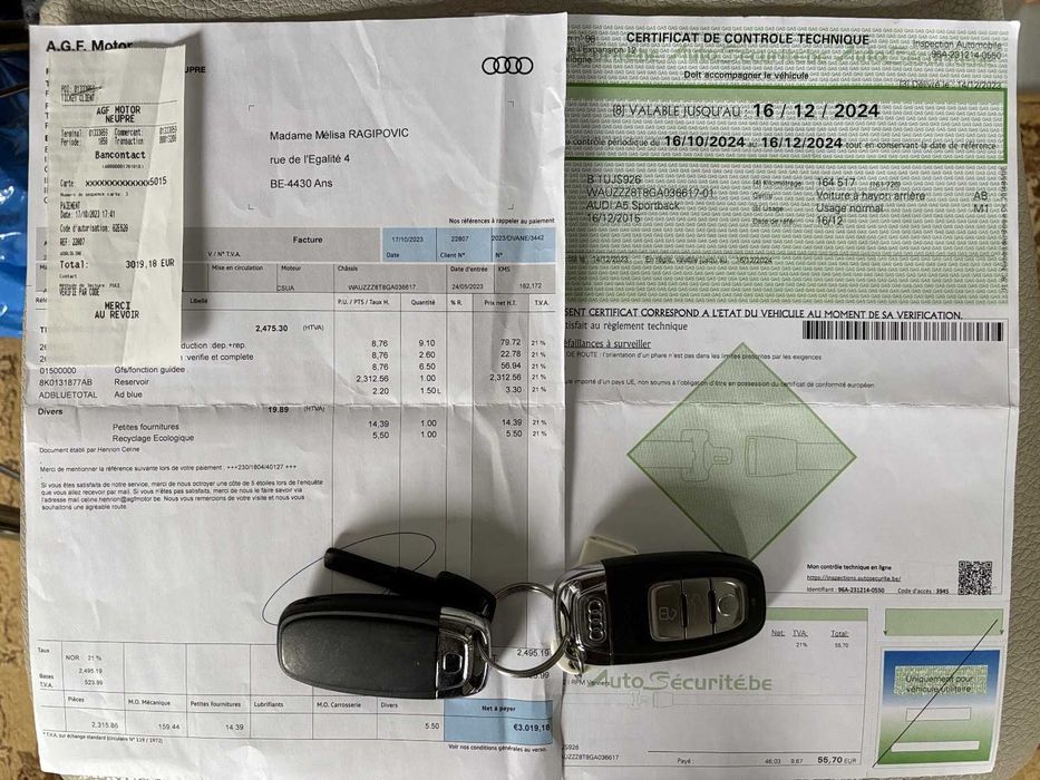 AUDI A5 / 2016 / S-LINE / 2.0 TDI 150 CP / 183.000 km