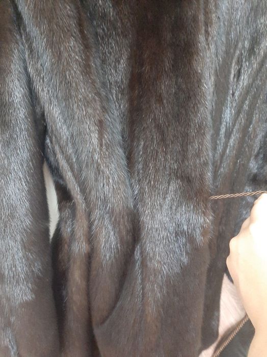 Норковая трансформер шуба