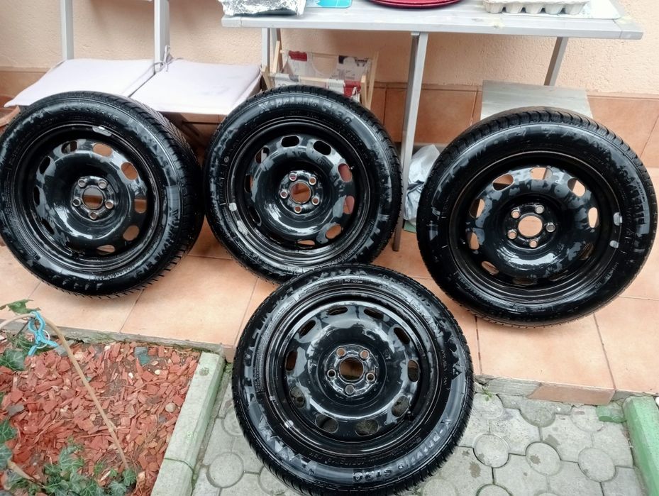 Set jante cu cauciucuri Ca si Noi 2025 pe 15 pentru VW.Skoda.Seat