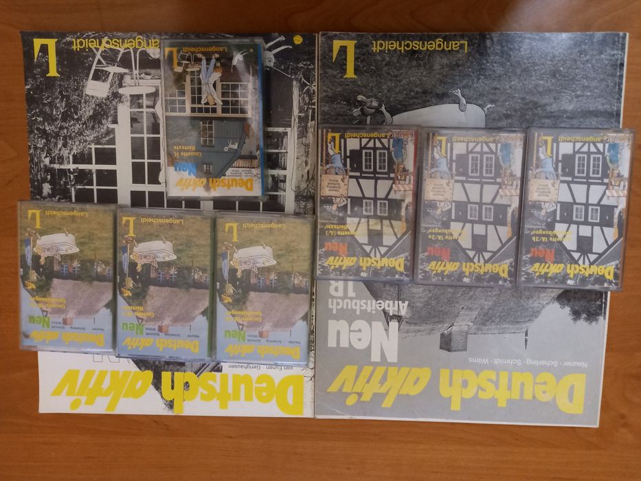 Тетрадки Deutsch aktiv Neu Arbeitsbuch 1B, 1C + касети целия курс