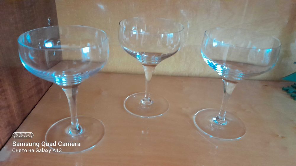 Бокал для мартини (коктейлей). 3 шт.