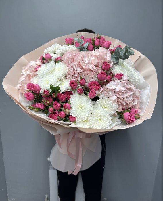 Евробукет букет цветы Астана роза