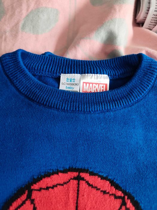 Детски пуловер Спайдърмен