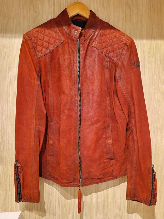 Geaca barbati Tigha, piele naturala, S