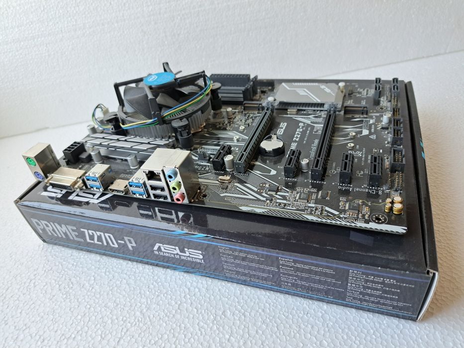 Дънна платка Asus Prime H270-PLUS / Z270-P  (+процесор и 4GB RAM)