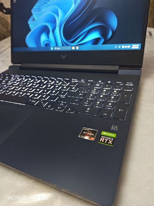 Hp Victus gaming ryzen5 rtx 3050ti noutbuk notebook ноутбук