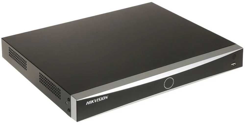 Sistem complet camere supraveghere Hikvision 2TB, 1 NVR AcuSense, 2x IP IPZ camere 2K, 2x IP camere fixe 2K, 1 UPS. Alimentare POE