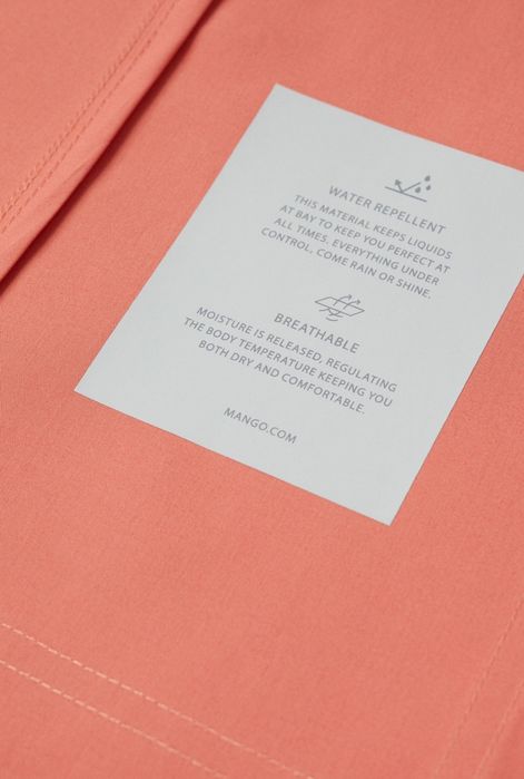 Чисто ново MANGO trench палто, водоустойчиво