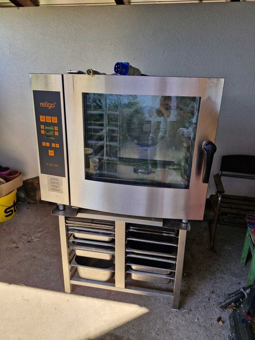 Cuptor gastronomic electric convectie abur coacere prajire Retigo