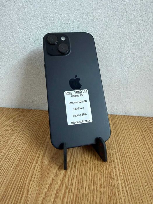 iPhone 15 - 128 GB 89% - MMC Mobile Amanet