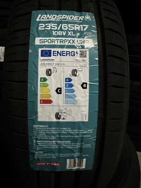 Нови летни гуми LANDSPIDER UHP 235/65R17 108V XL 2356517