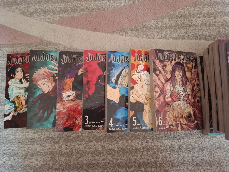 Manga: Jujutsu kaisen vol 1-13