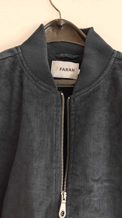 Farah Franklin, джинсово, мъжко бомбър яке, L, от Англия