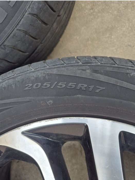 Vand jante cu anvelope de vara 205/55/R17