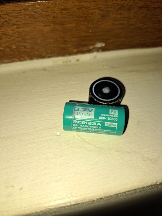 Acumulator  550mAh RCR123A dedicat OLIGHT S1R BATON