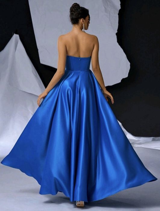 Нова дамска официална дълга рокля