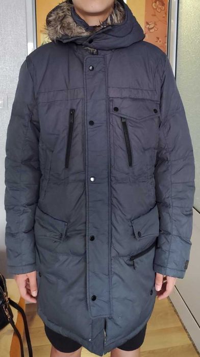 Мъжко дълго зимно яке Boss Orange