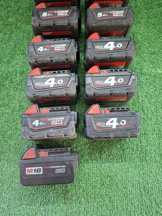 Батерии на Milwaukee 18V