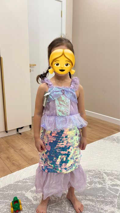 Принцесса костюм русалка платье Ариэль