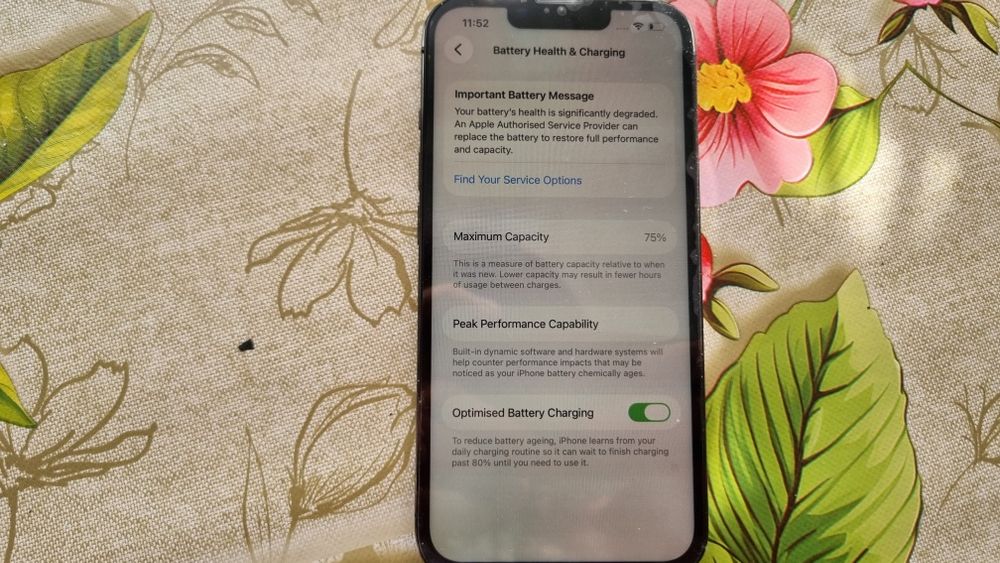 Telefon iphone 13 pro 256gb functional dar cu probleme