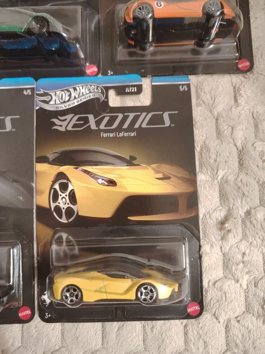 Колички Hot Wheels EXOTICS