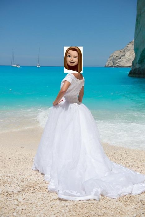 Rochie mireasa folosita cateva ore