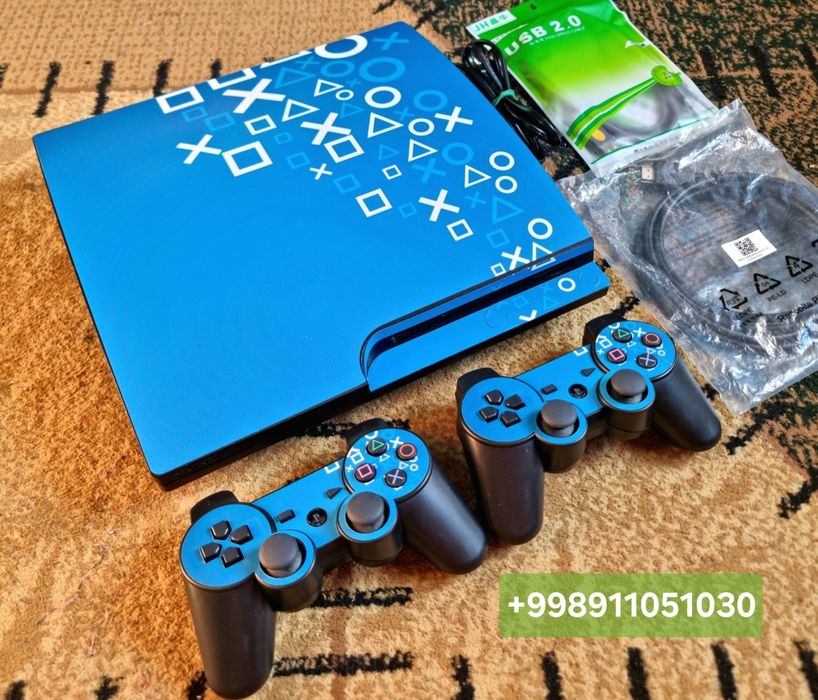 PS3 super slim +Top Games