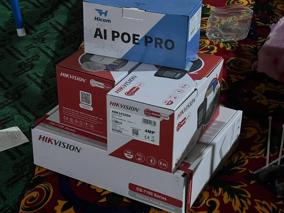 Kuzatuv kamera ustanovka qilish xizmati