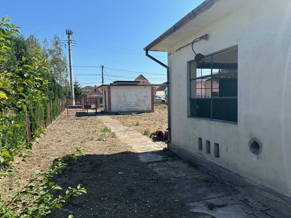 Vand teren + cladiri in centrul localitatii Albesti