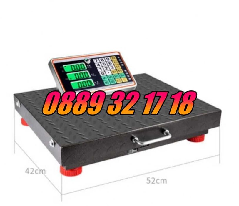 Безжичен кантар до 600 кг, електронна безжична везна до 600 кг