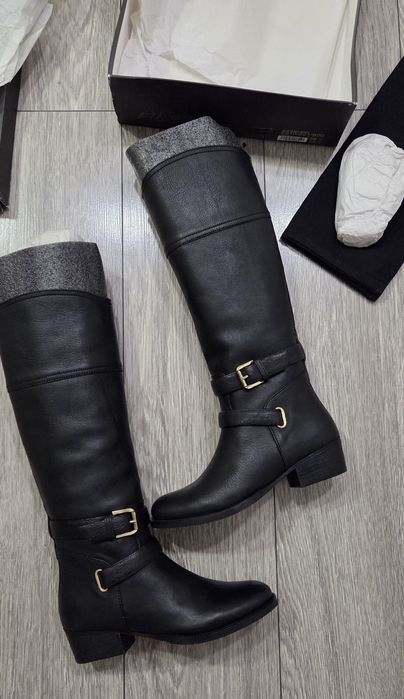 Cizme din piele naturala, Massimo Dutti