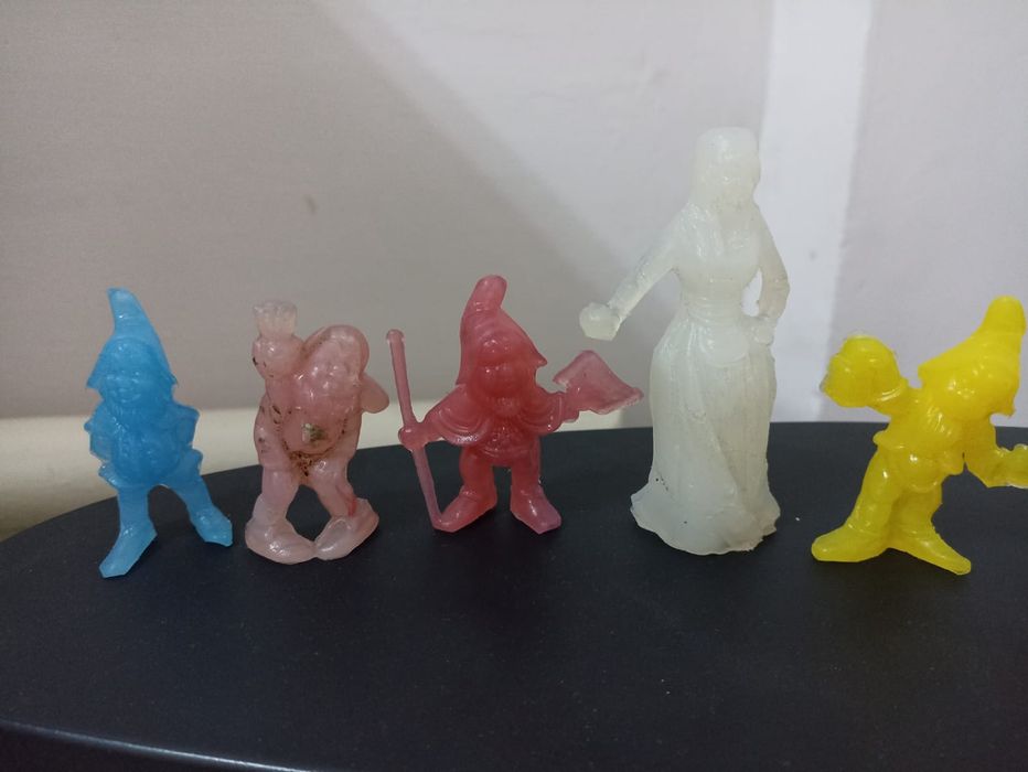 Lot figurine românești Alba ca zăpadă și cei 7 pitici