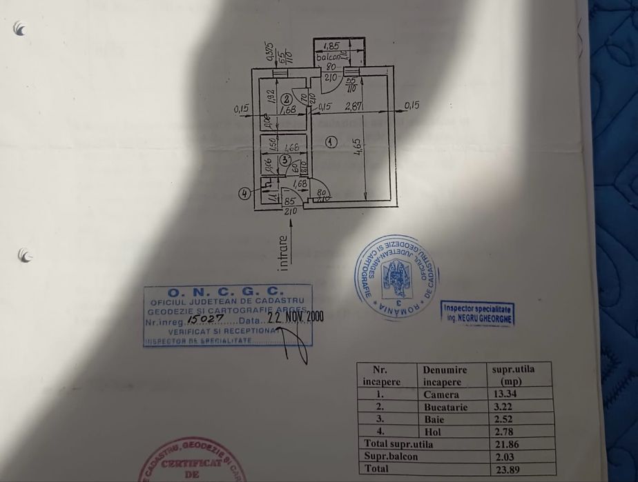 Garsoniera de vanzare zona posada