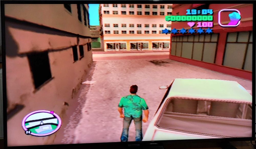 Consola Playstation PS2 Phat modata + HDD 11 jocuri - GTA - MK - NFS