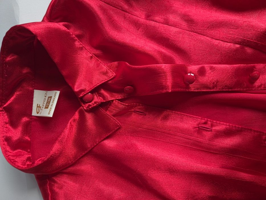 Дамска риза червена Eurofashion