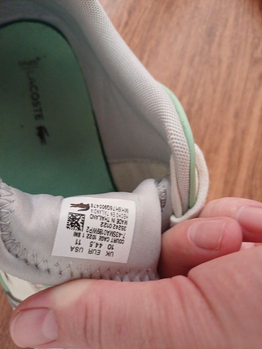 Adidasi Lacoste piele 44.5