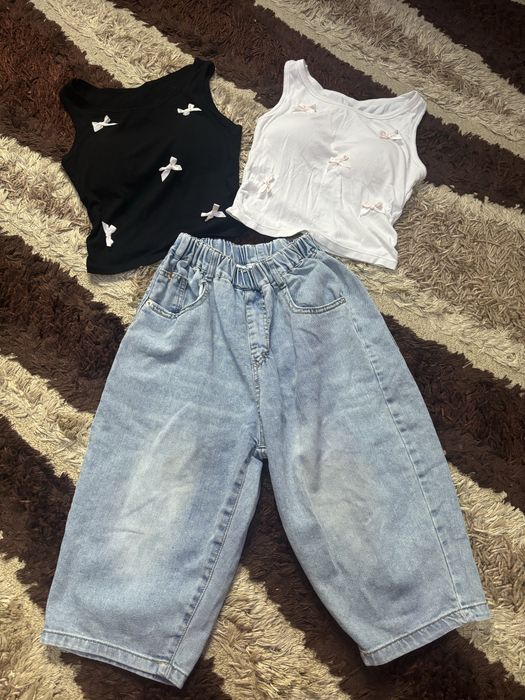 Одежда летняя на девочку 10-12 лет