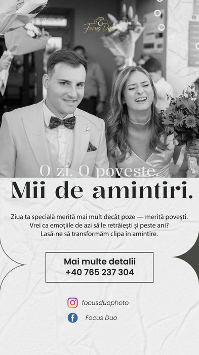Foto-Video | Evenimente | Ședință foto studio |