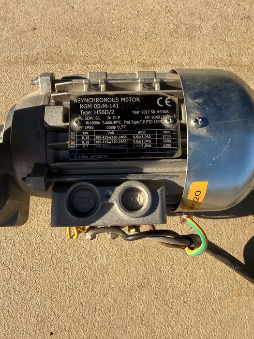 Електрически телфер Geko 1200W и Електродвигател с редуктор