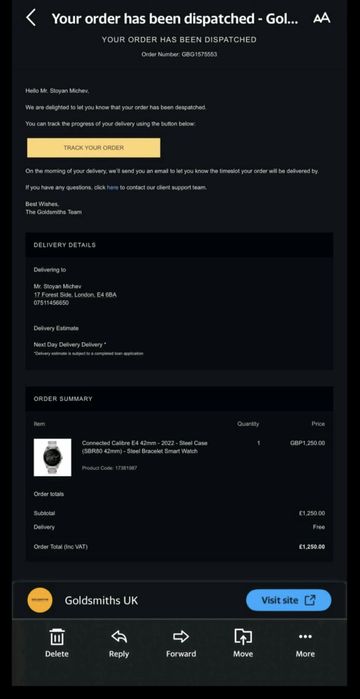 Tag Heuer Connected Calibre E4