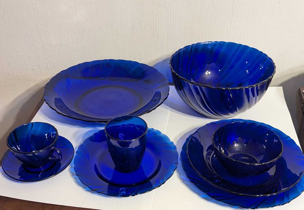 Сервиз стекло Франция 43 предмета