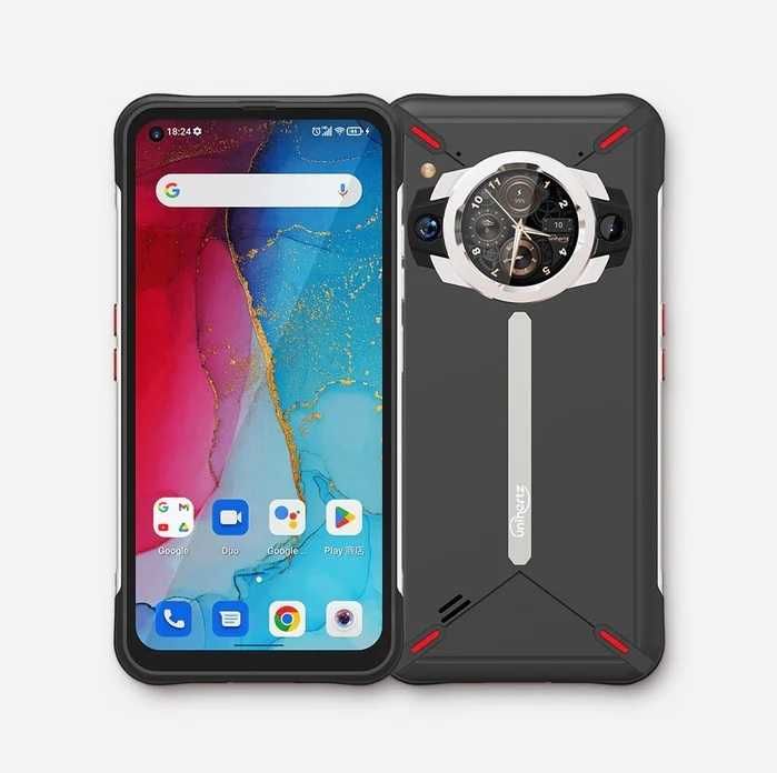Unihertz TickTock-S IP68 Удароустойчив 5G Смартфон с 2 дисплея