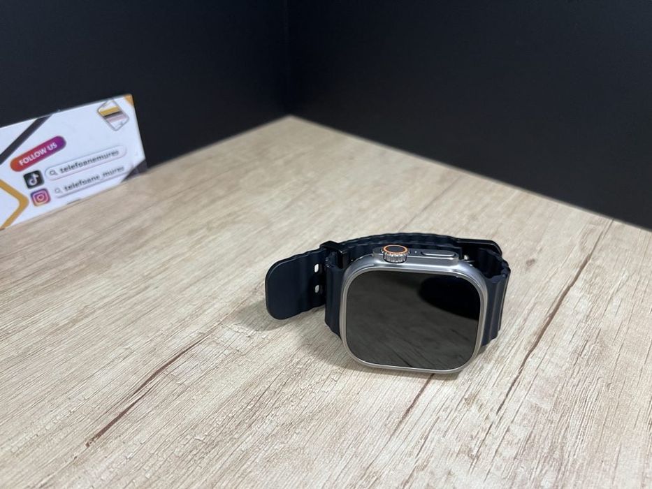 Apple Watch Ultra Natural Titanium Case 49mm Second-Hand 2 ani garanți