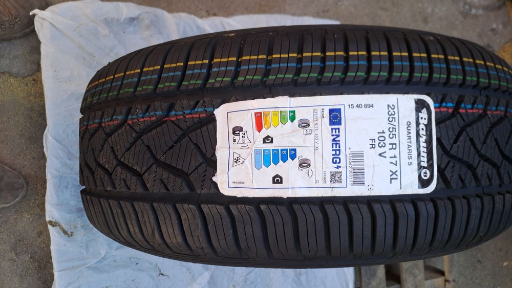 1бр. Нова 235/55/17 Barum Quartaris 5, Всесезонна