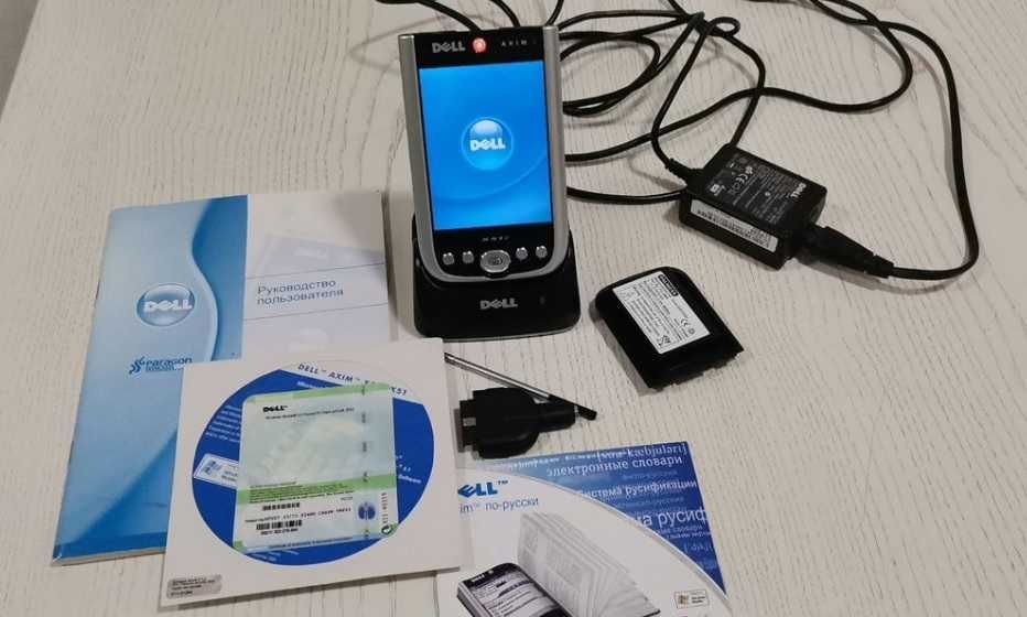 Карманный компьютер (КПК)  — Dell Axim X51v