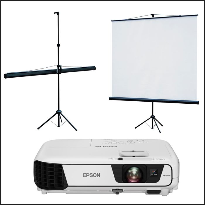 Проектор недорого и качественно! Яркий четкий экран. Аренда, прокат