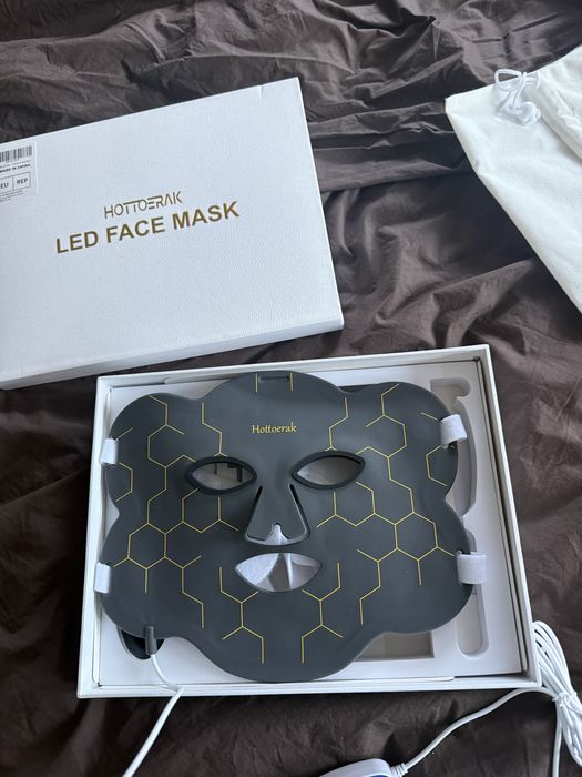 Маска с червени и инфраред светлини, red light mask