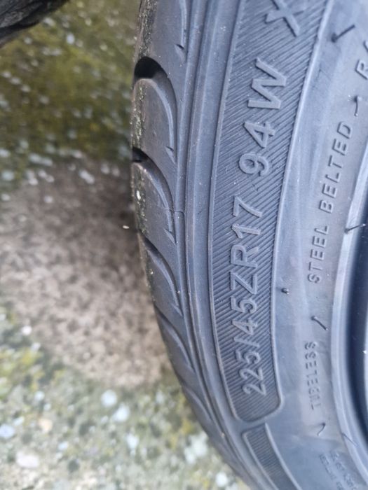 Jante Golf 4 , Bora, Audi A3 R17 cu cauciucurile de Vara