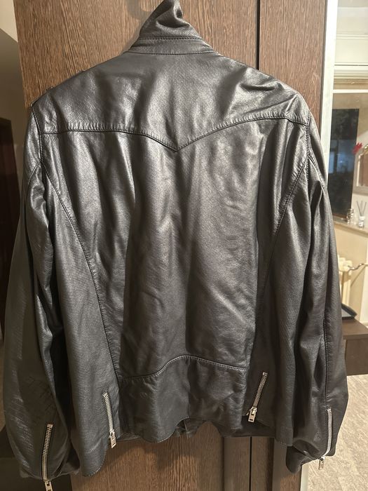 Geaca Biker Piele Naturala XL The Kooples